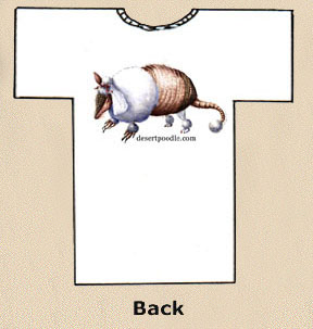 T-shirt design - back