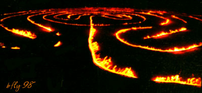 Fire Labyrinth by Astrid Larsen and Dave Hartz
